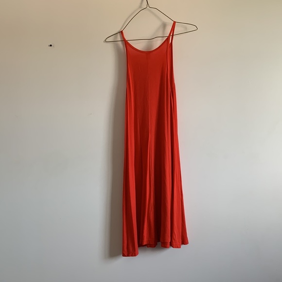 XS | Orange Old Navy Summer Dress - Picture 2 of 3